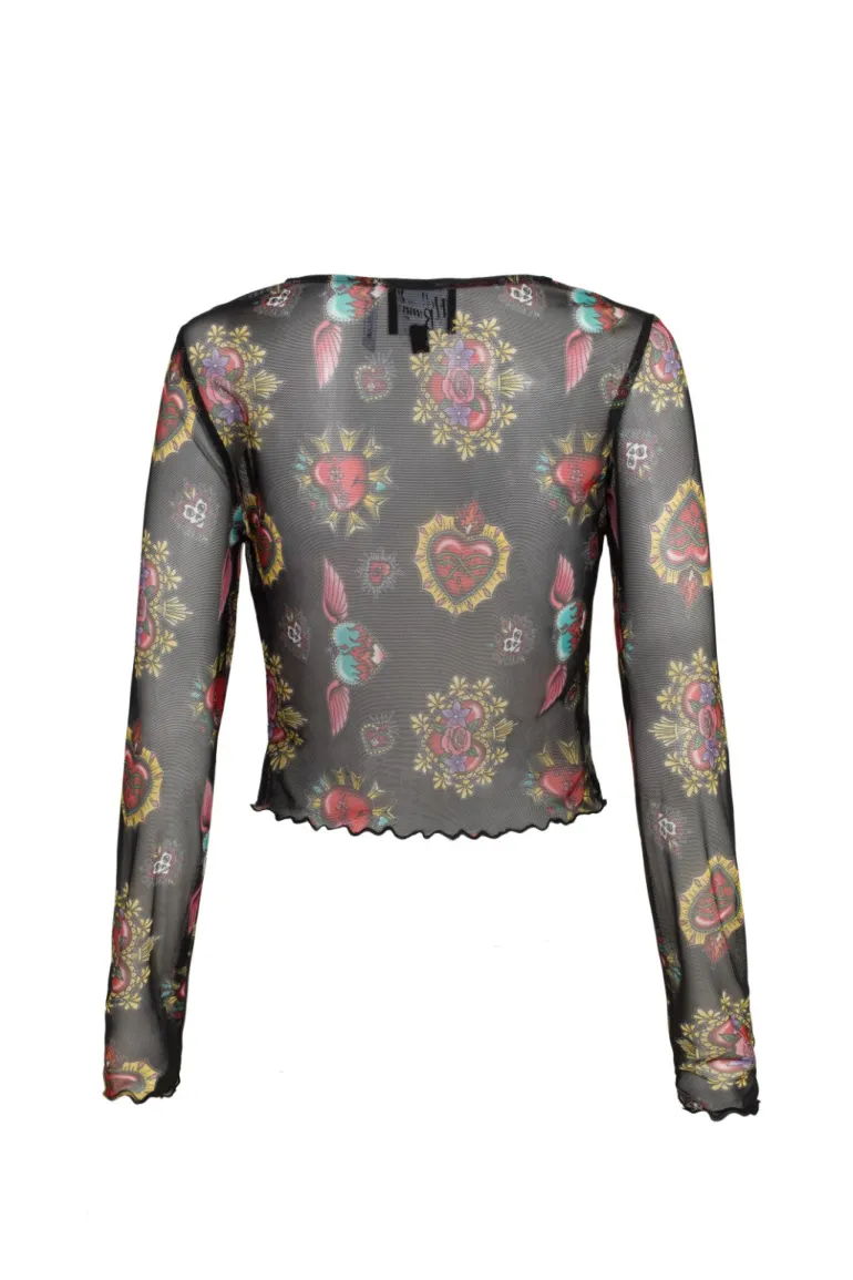 Amias Mesh Top