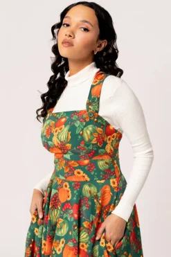 Autumn Pinafore Dress