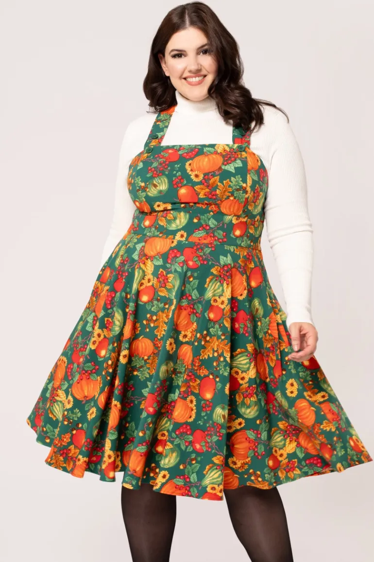 Autumn Pinafore Dress