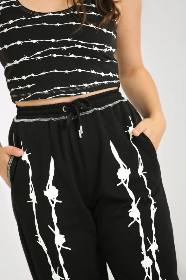 Barbed Wire Joggers
