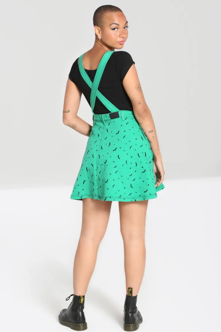 Bat Pinafore Dress