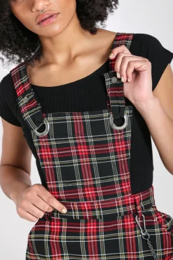 Clash Pinafore Dress