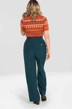 Ginger Swing Trousers Blue