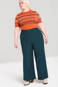 Ginger Swing Trousers Blue