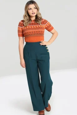 Ginger Swing Trousers Blue