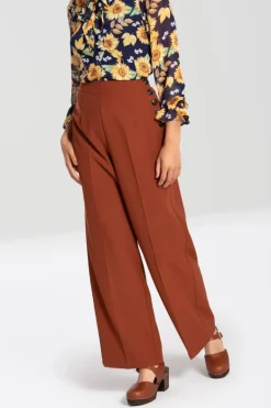 Ginger Swing Trousers Brown