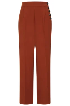 Ginger Swing Trousers Brown