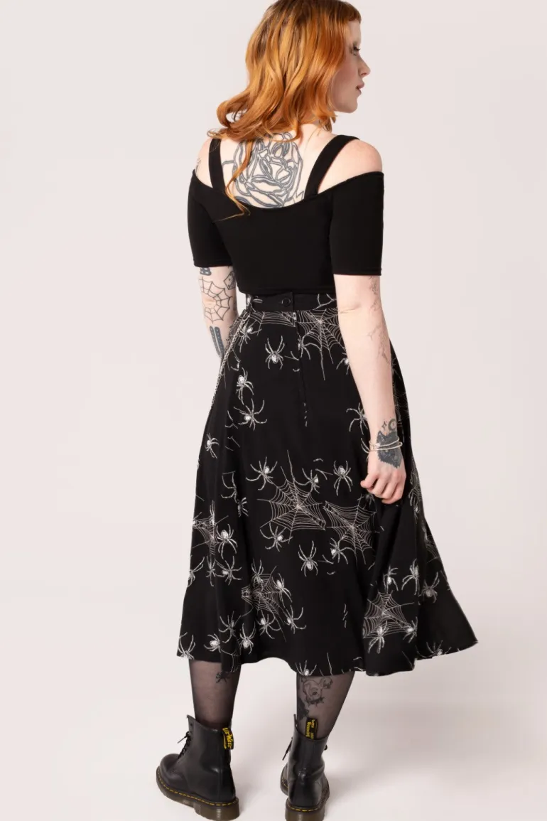 Grungy Spider Skirt