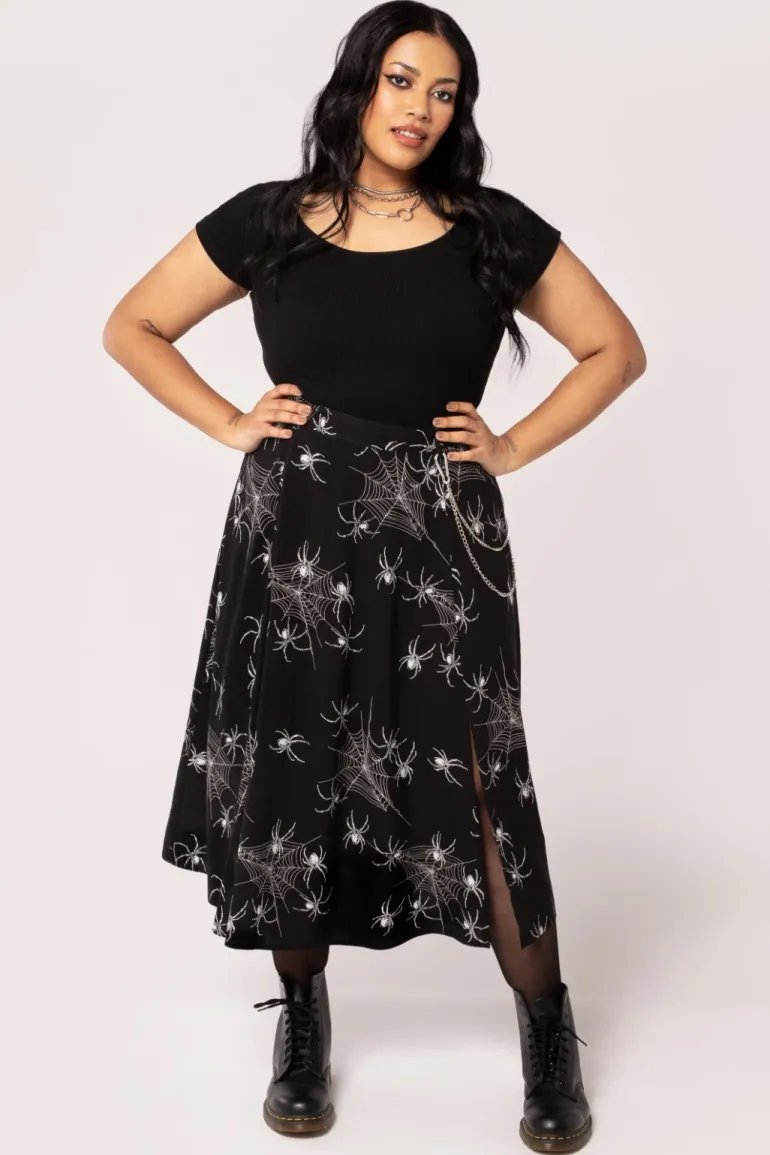Grungy Spider Skirt