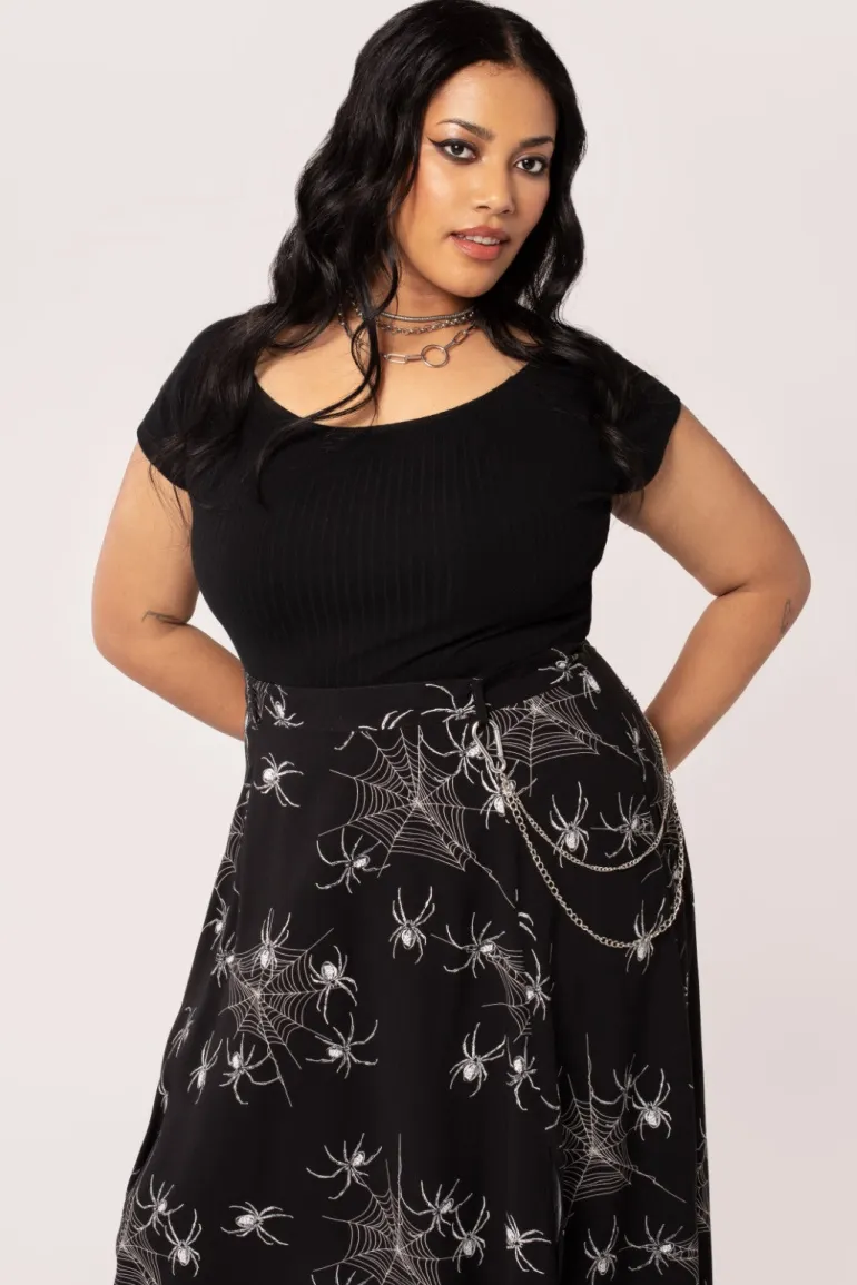 Grungy Spider Skirt