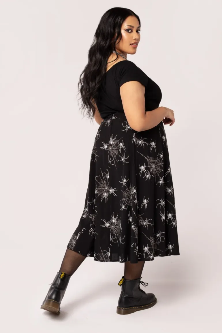 Grungy Spider Skirt