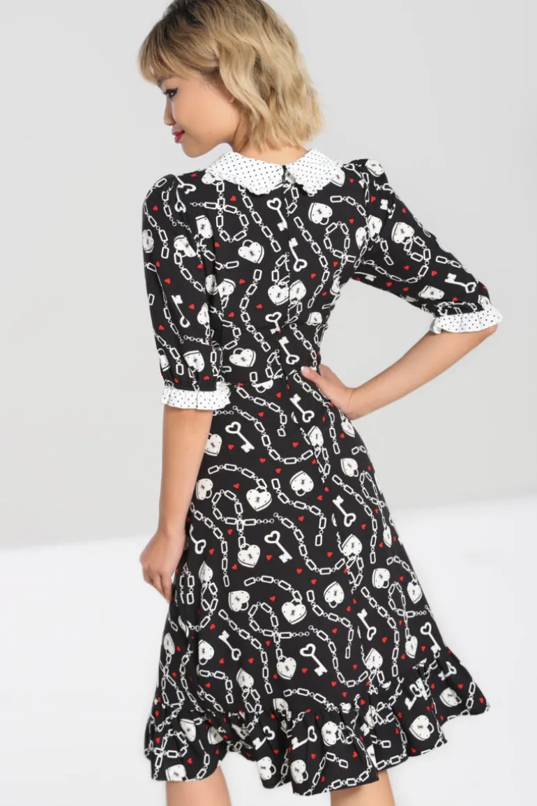 Heart Lock Mid Dress
