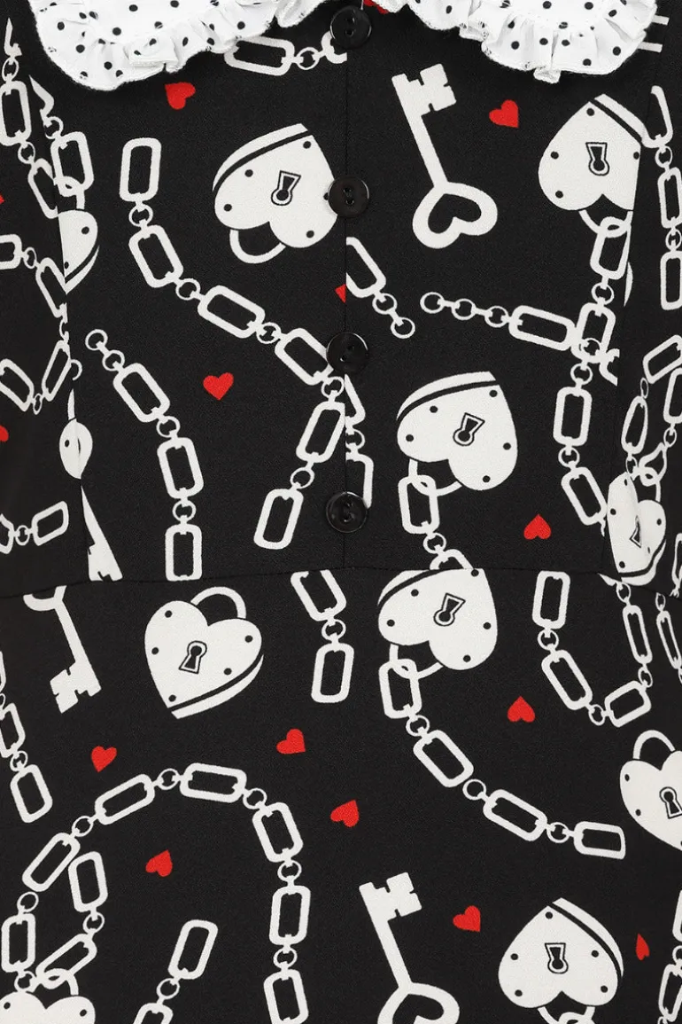 Heart Lock Mid Dress