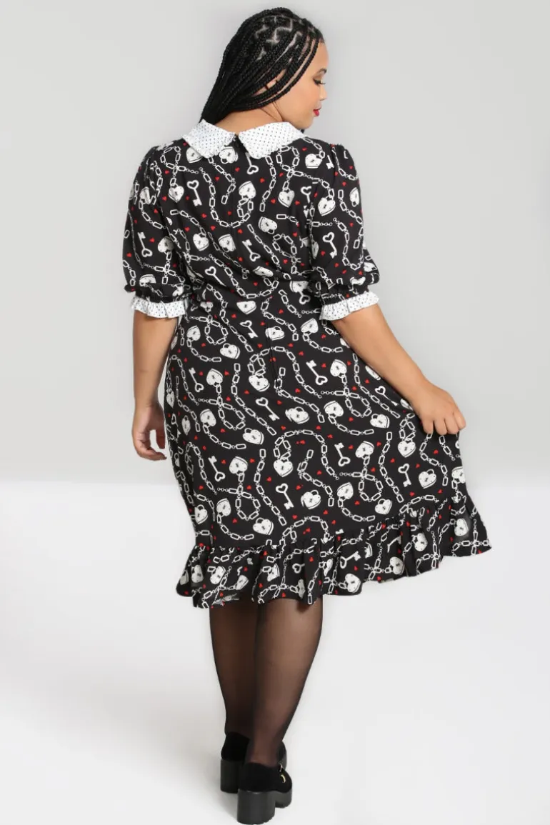 Heart Lock Mid Dress