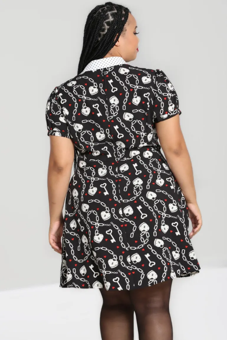 Heart Lock Mini Dress