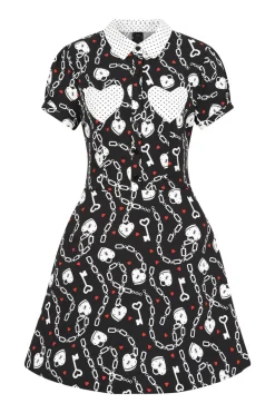 Heart Lock Mini Dress
