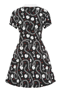 Heart Lock Mini Dress