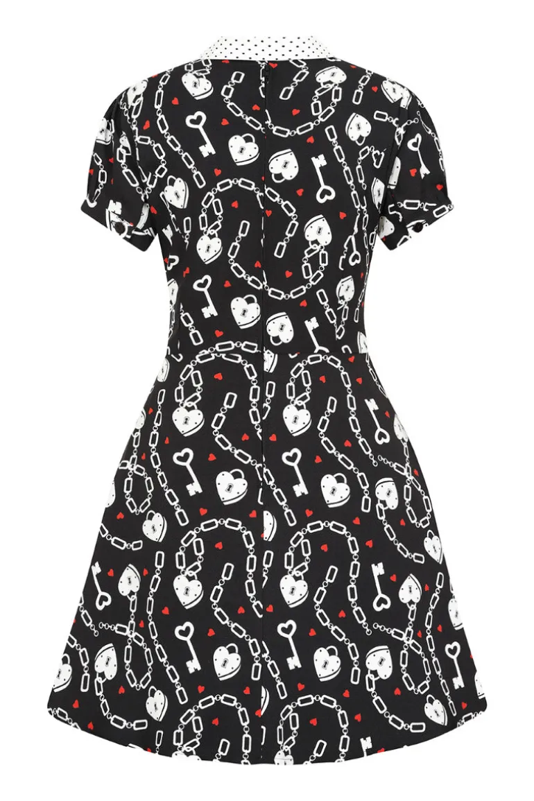 Heart Lock Mini Dress
