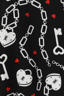 Heart Lock Mini Skirt