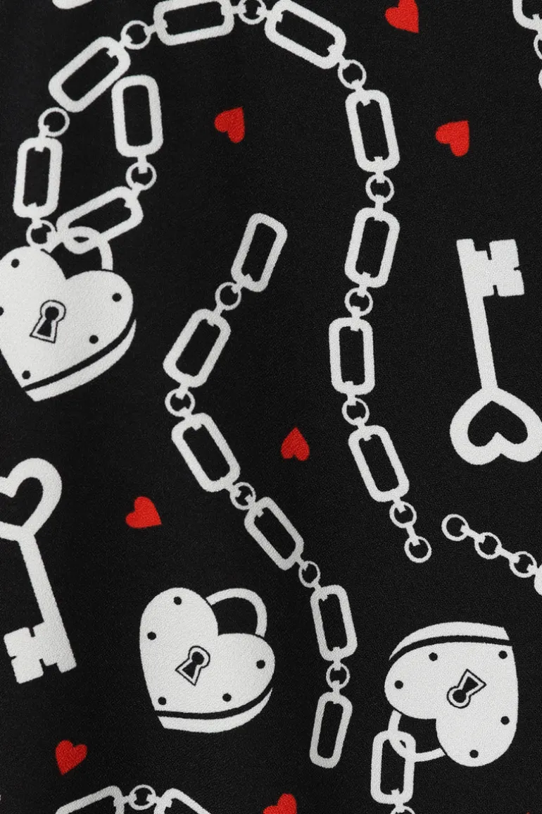 Heart Lock Mini Skirt