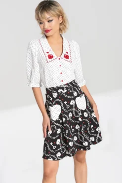 Heart Lock Mini Skirt