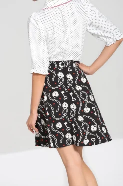Heart Lock Mini Skirt