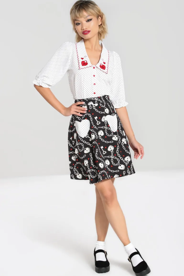 Heart Lock Mini Skirt