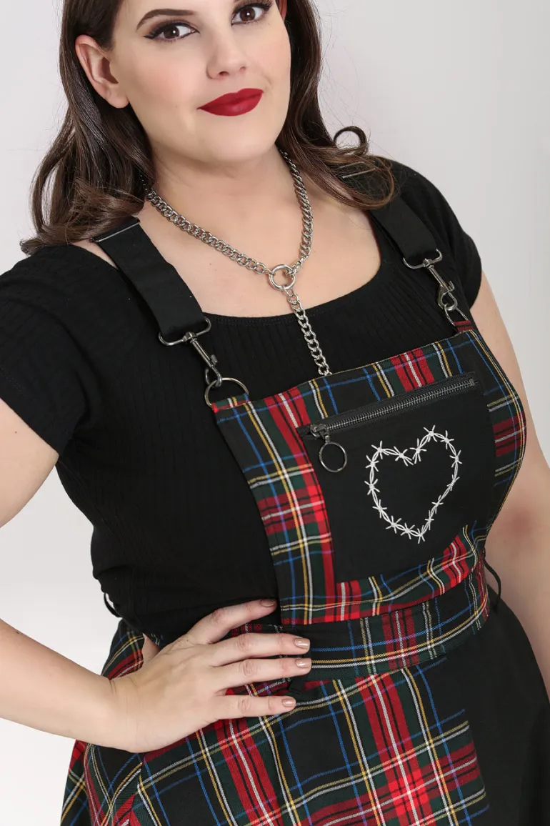 Heather Pinafore Dress