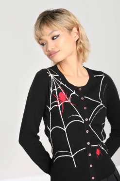 In A Web Cardigan