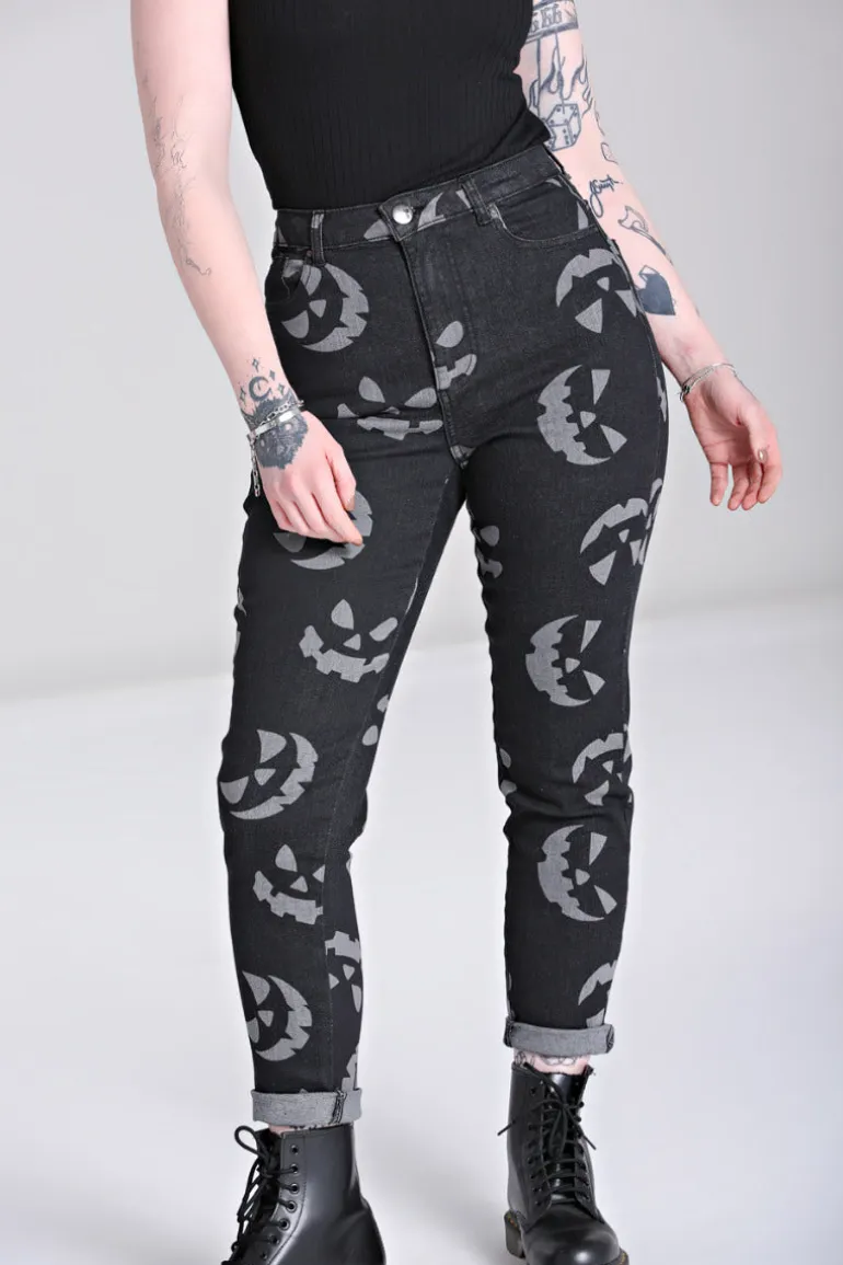 Jack-O-Lantern Jeans