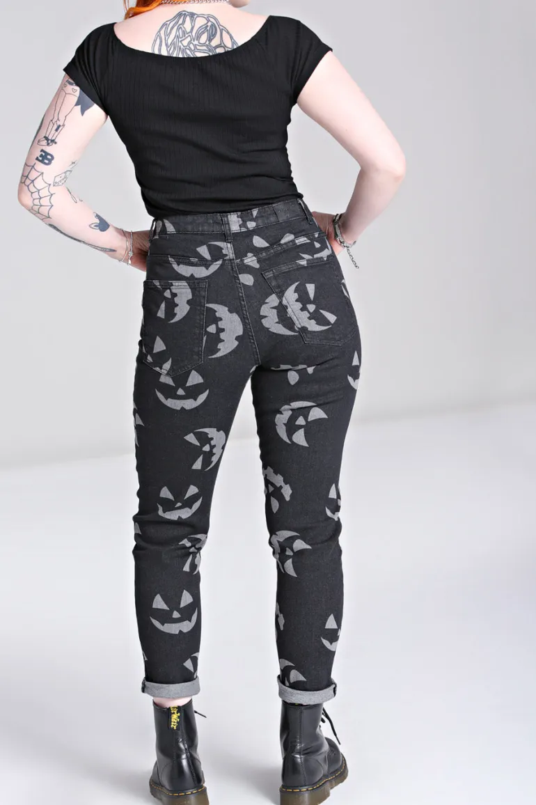 Jack-O-Lantern Jeans