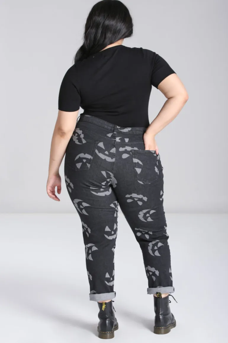 Jack-O-Lantern Jeans