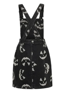 Jack-O-Lantern Pinafore Dress