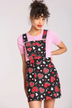 Kate Heart Pinafore Dress