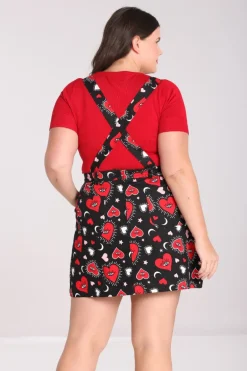 Kate Heart Pinafore Dress