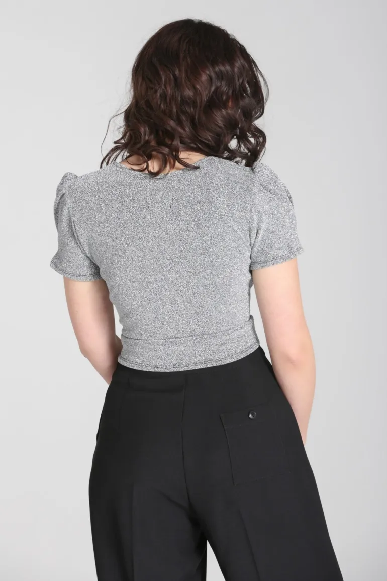 Loco-Motion Top Silver