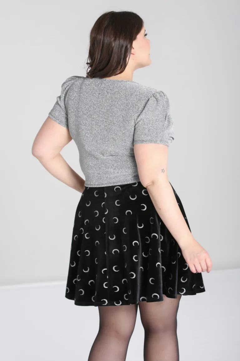 Loco-Motion Top Silver