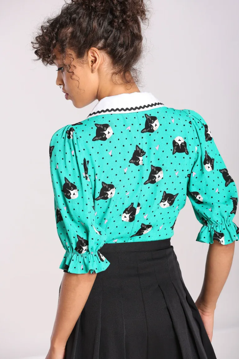Love Cats Blouse