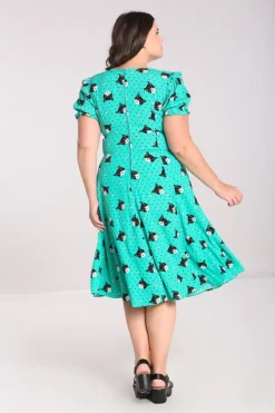 Love Cats Midi Dress