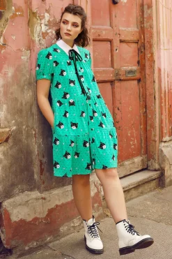 Love Cats Mini Dress