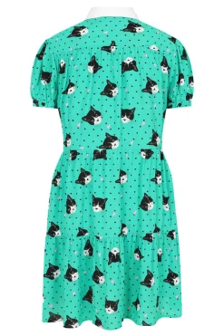 Love Cats Mini Dress