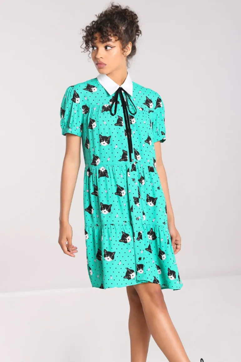 Love Cats Mini Dress