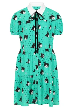 Love Cats Mini Dress