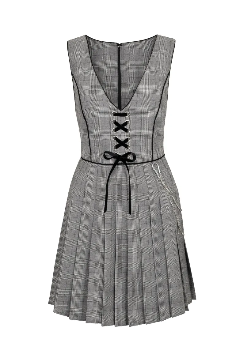 Mina Pinafore Dress