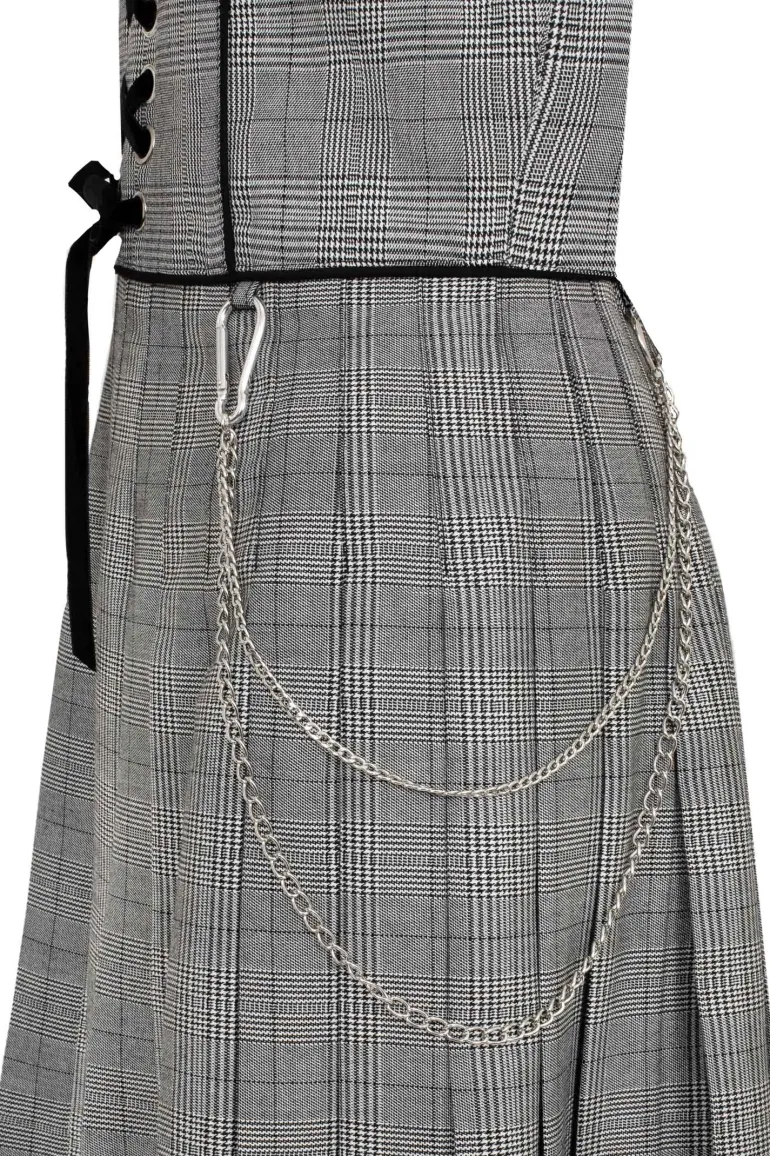Mina Pinafore Dress