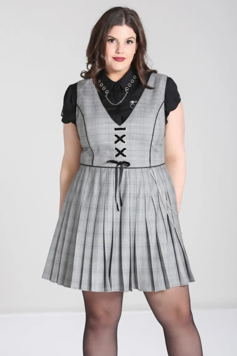 Mina Pinafore Dress