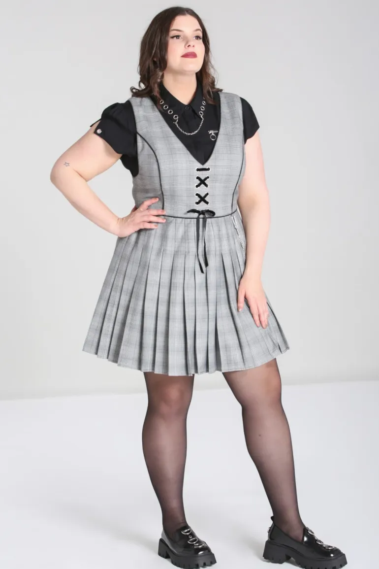 Mina Pinafore Dress