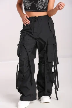 Octopus Trousers Black