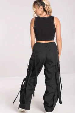 Octopus Trousers Black