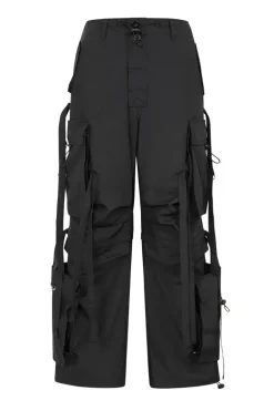 Octopus Trousers Black